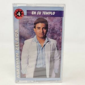 ABRAHAM ZELADA EN SU TEMPLO VOL. 4 LATIN SPANISH CHRISTIAN CASSETTE TAPE